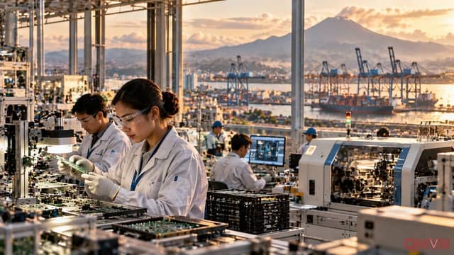 Philippines đặt cược vào chuỗi sản xuất ít phụ thuộc Trung Quốc: cơ hội công nghiệp mới đi cùng những rủi ro kinh tế lớn