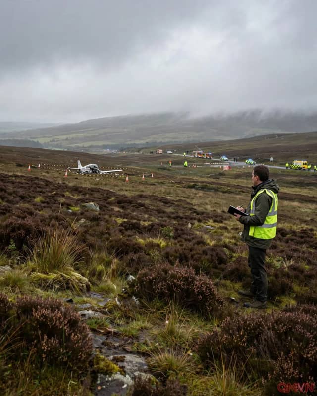 Một thiếu niên và một cụ ông thiệt mạng trong vụ rơi máy bay hạng nhẹ ở Scotland