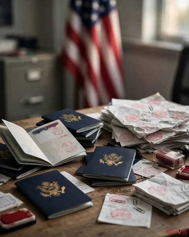 Chính quyền Trump thu hồi hơn 300.000 thị thực, tốc độ tăng mạnh giữa chiến dịch siết chặt nhập cư gây tranh cãi