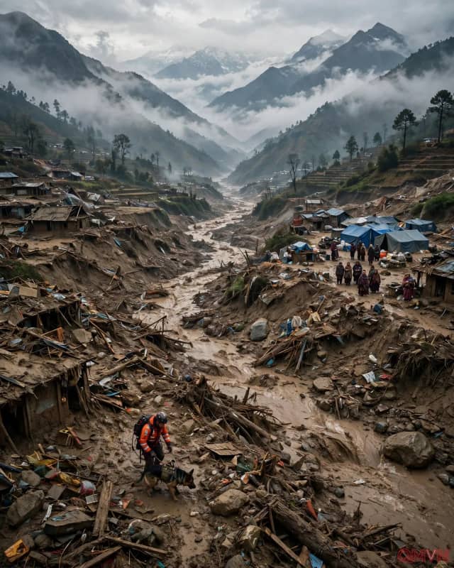 Nepal sắp nhận khoản chi đầu tiên trong lịch sử từ quỹ tổn thất và thiệt hại khí hậu của Liên Hợp Quốc sau thảm họa lũ quét