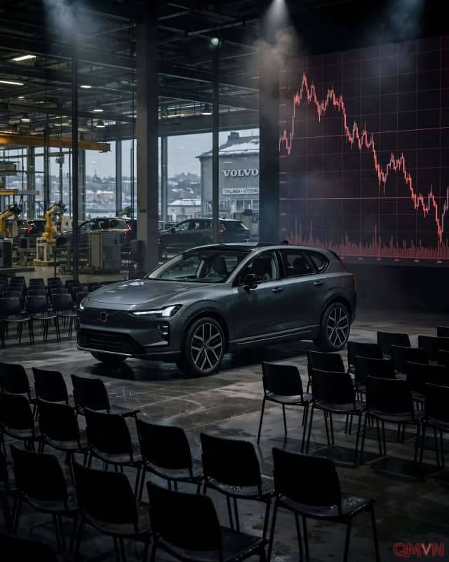 Cổ phiếu Volvo Cars lao dốc kỷ lục 24% khi hãng xe Thụy Điển lỗ nặng, cắt thêm 2.500 việc làm