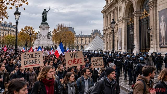 Pháp huy động 70.000 cảnh sát, đóng cửa bảo tàng Paris khi làn sóng biểu tình đặt chính phủ trước thử thách lớn