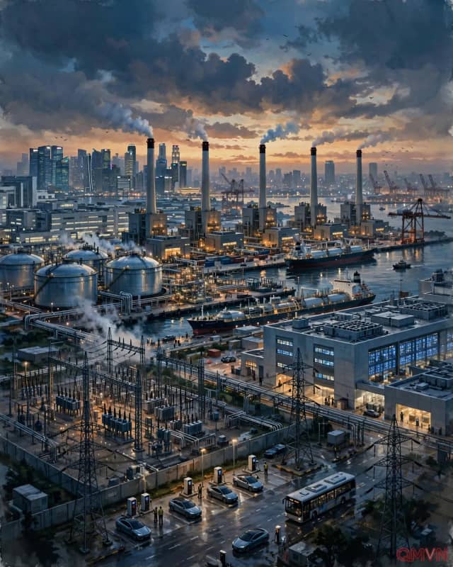 Singapore sẽ tăng công suất phát điện thêm 26% vào đầu thập niên 2030 với năm nhà máy điện khí mới