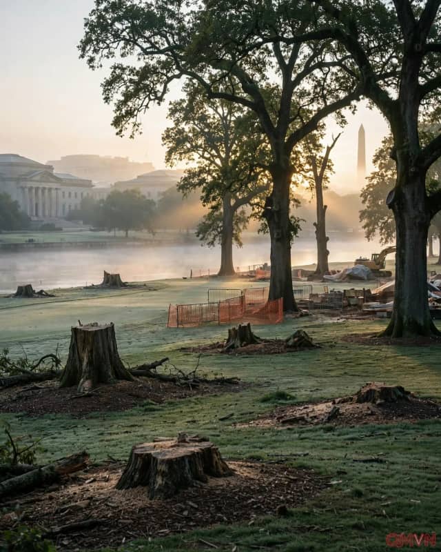Thẩm phán Mỹ gia hạn lệnh chặn kế hoạch cải tạo sân golf công cộng trăm tuổi ở Washington của chính quyền Trump