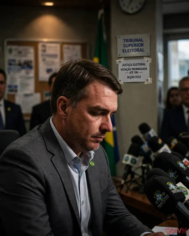 Flávio Bolsonaro gần như thừa nhận thất bại ở Brazil sau khi ông Trump ngụ ý không can thiệp