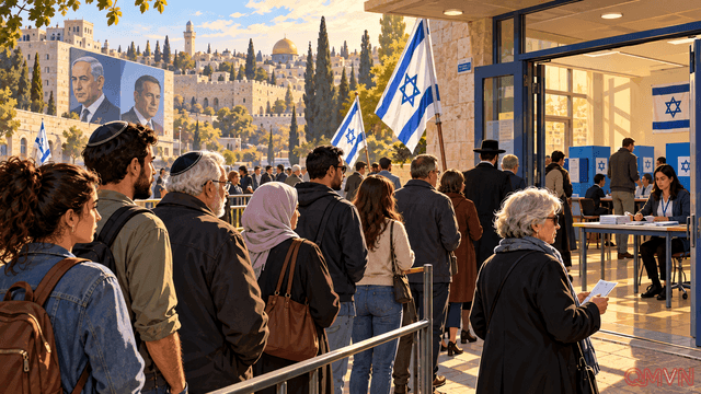 Israel bước vào cuộc bầu cử quyết định tương lai Netanyahu, trong khi Eisenkot tìm cơ hội thay đổi chính trường sau chiến tranh