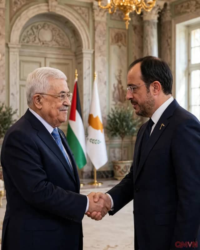 Chuyến thăm hiếm hoi của Tổng thống Palestine tại Đảo Cyprus và bước cờ ngoại giao giữa làn sóng chỉ trích